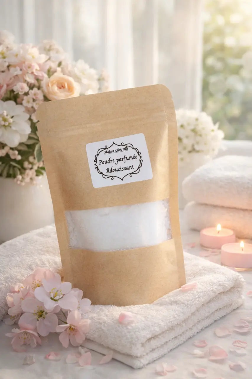 Poudre parfumée senteur Adoucissant Maison Christelle