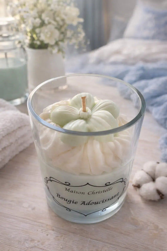 Bougie parfumée senteur Adoucissant Maison Christelle